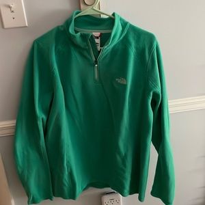 The North Face fleece pullover 1/4 zip